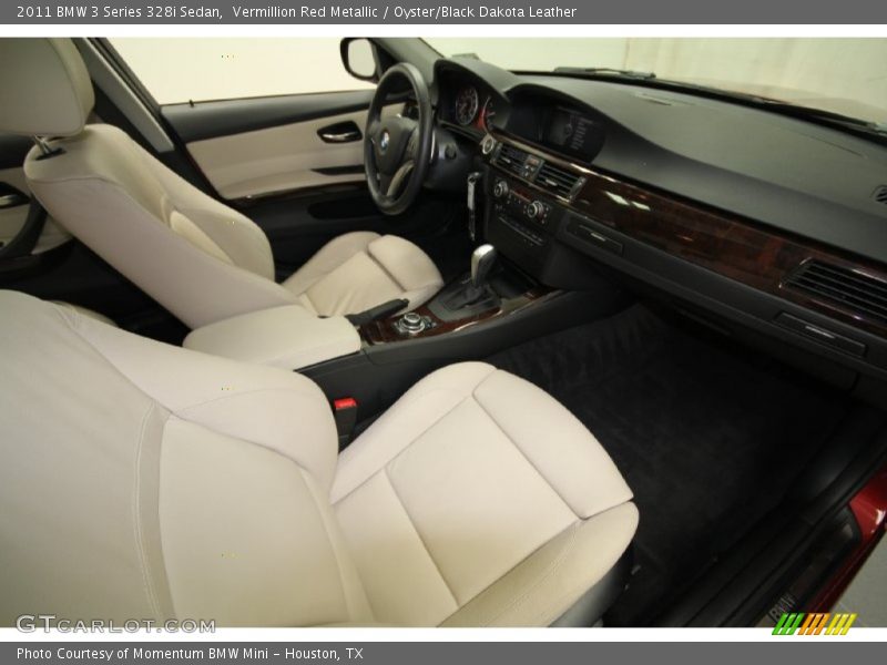 Vermillion Red Metallic / Oyster/Black Dakota Leather 2011 BMW 3 Series 328i Sedan