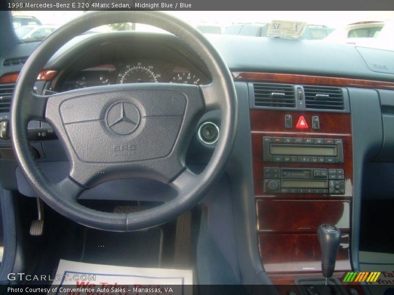 Midnight Blue / Blue 1998 Mercedes-Benz E 320 4Matic Sedan