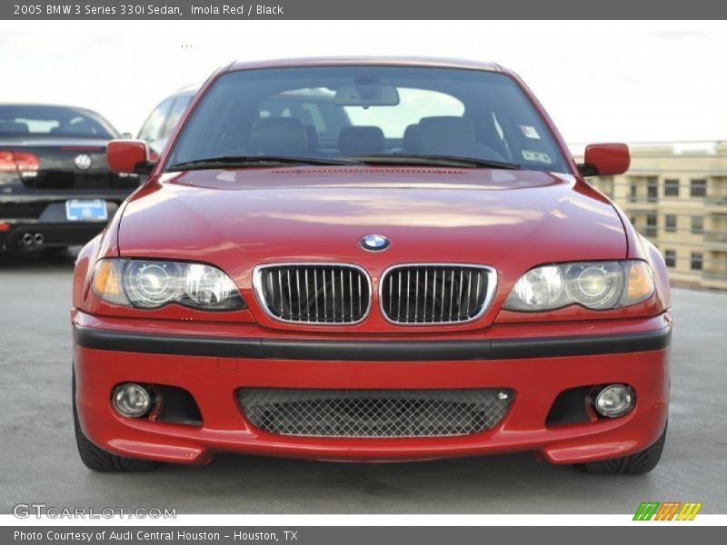 Imola Red / Black 2005 BMW 3 Series 330i Sedan