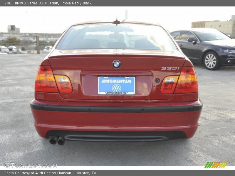 Imola Red / Black 2005 BMW 3 Series 330i Sedan