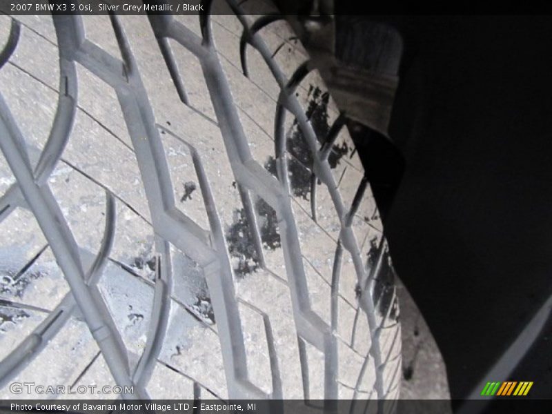 Silver Grey Metallic / Black 2007 BMW X3 3.0si