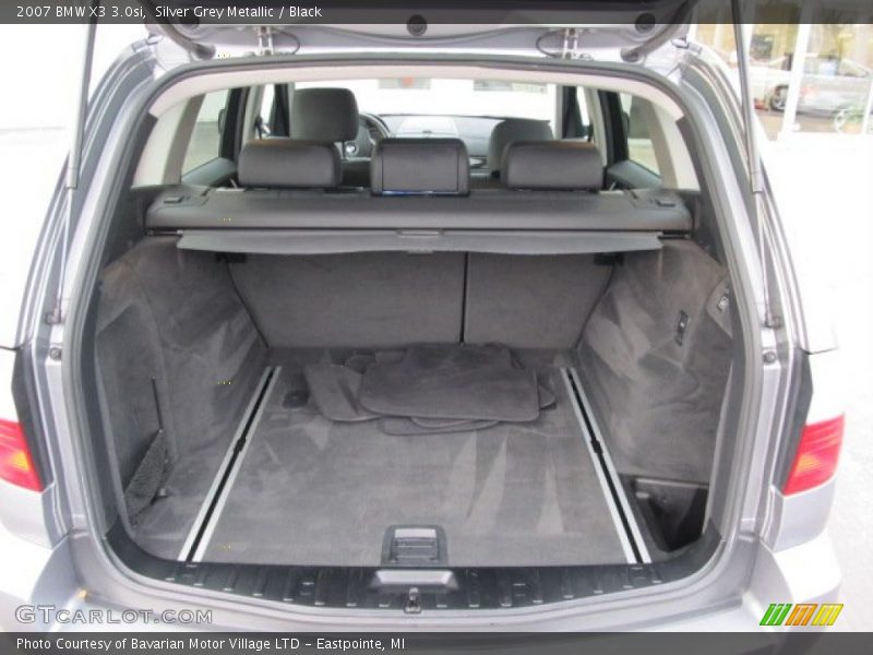Silver Grey Metallic / Black 2007 BMW X3 3.0si