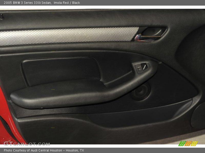 Imola Red / Black 2005 BMW 3 Series 330i Sedan