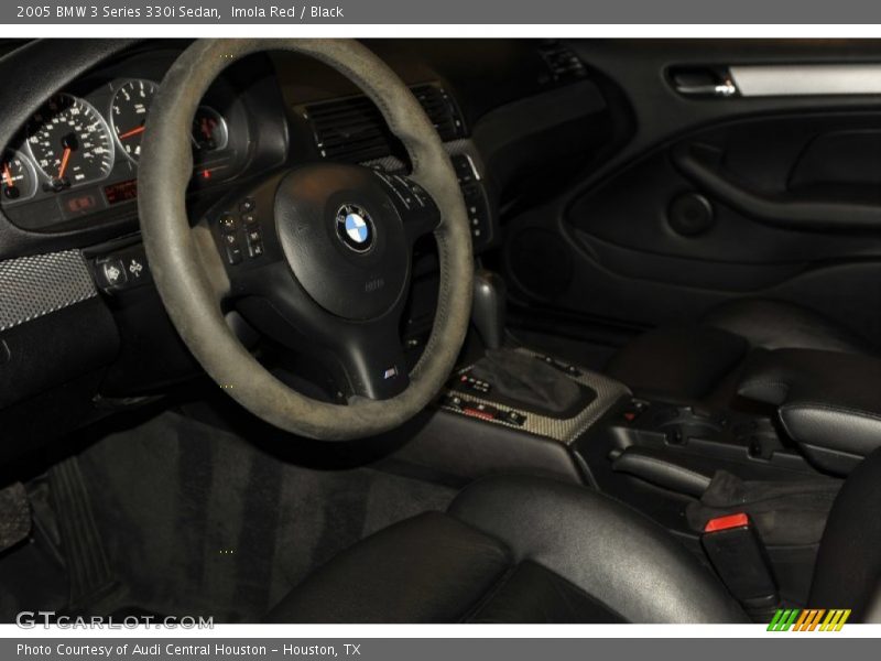 Imola Red / Black 2005 BMW 3 Series 330i Sedan