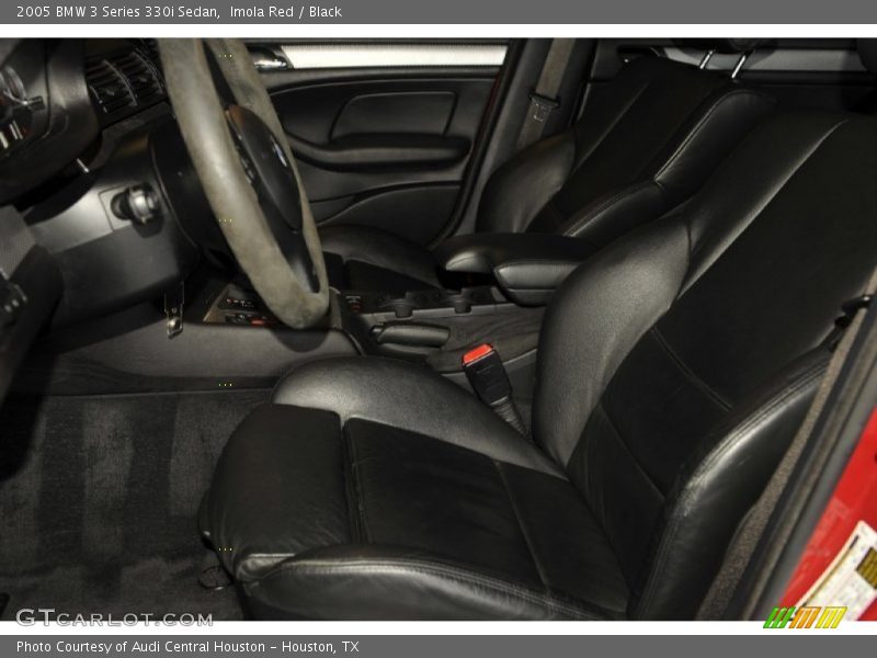 Imola Red / Black 2005 BMW 3 Series 330i Sedan
