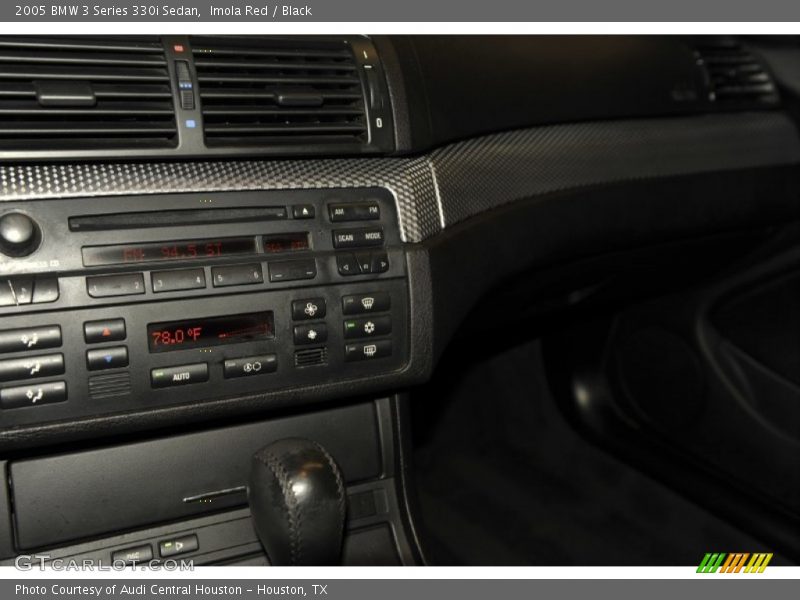Imola Red / Black 2005 BMW 3 Series 330i Sedan