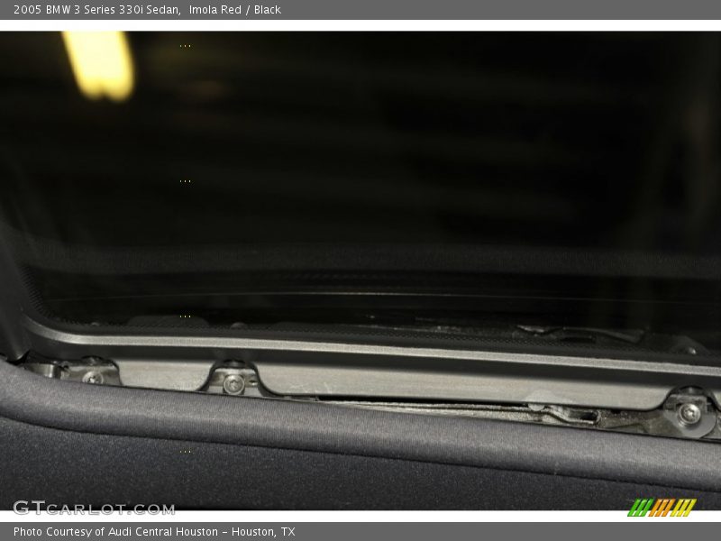 Imola Red / Black 2005 BMW 3 Series 330i Sedan