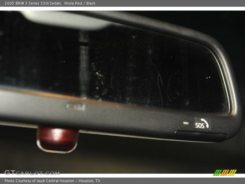 Imola Red / Black 2005 BMW 3 Series 330i Sedan