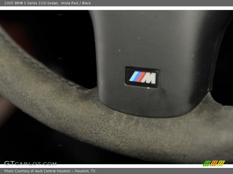 Imola Red / Black 2005 BMW 3 Series 330i Sedan