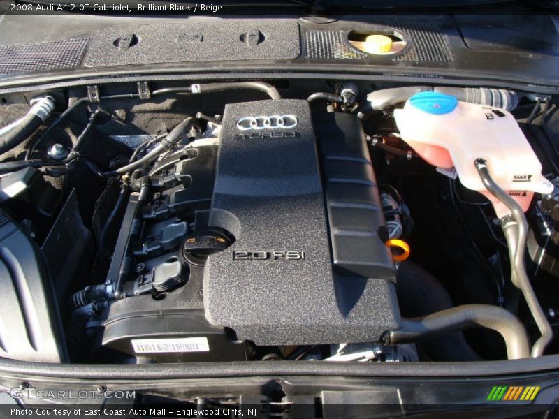 Brilliant Black / Beige 2008 Audi A4 2.0T Cabriolet