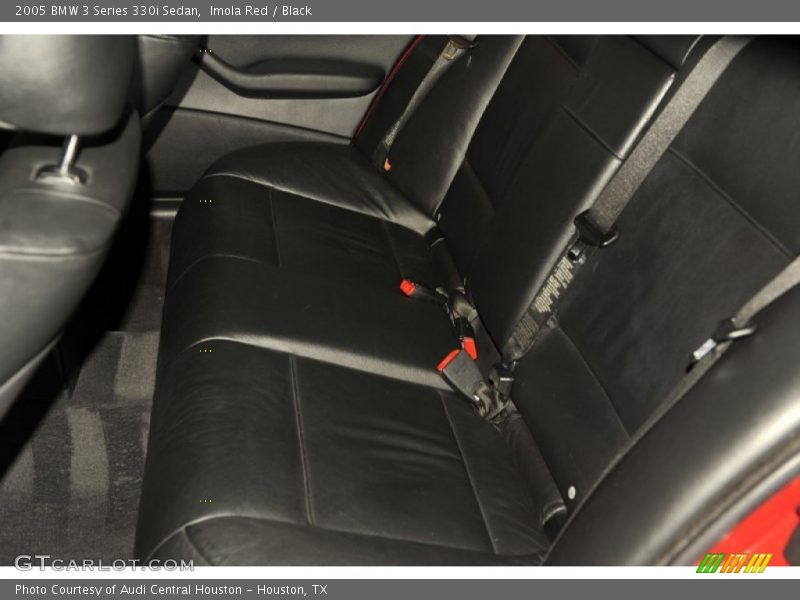 Imola Red / Black 2005 BMW 3 Series 330i Sedan