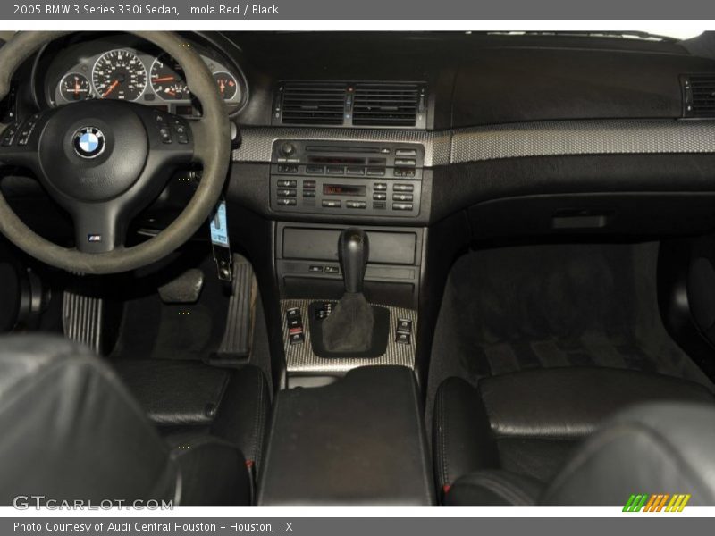 Imola Red / Black 2005 BMW 3 Series 330i Sedan