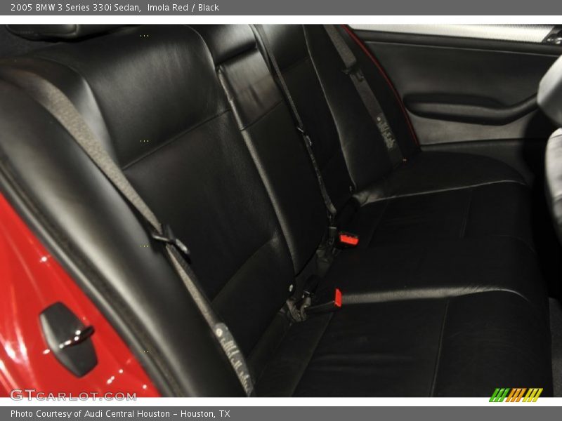 Imola Red / Black 2005 BMW 3 Series 330i Sedan