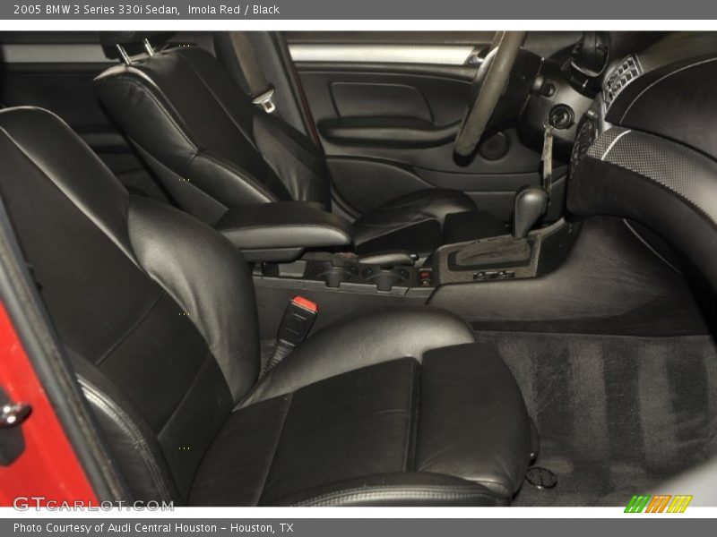 Imola Red / Black 2005 BMW 3 Series 330i Sedan