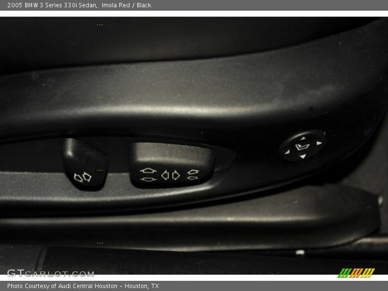 Imola Red / Black 2005 BMW 3 Series 330i Sedan