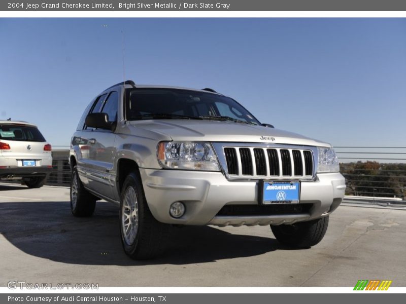 Bright Silver Metallic / Dark Slate Gray 2004 Jeep Grand Cherokee Limited