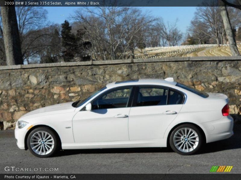  2009 3 Series 335d Sedan Alpine White