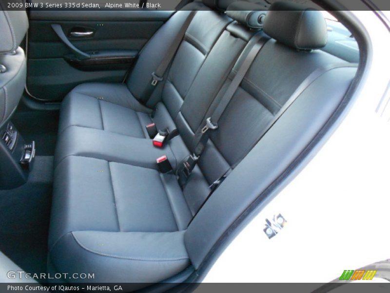 Alpine White / Black 2009 BMW 3 Series 335d Sedan