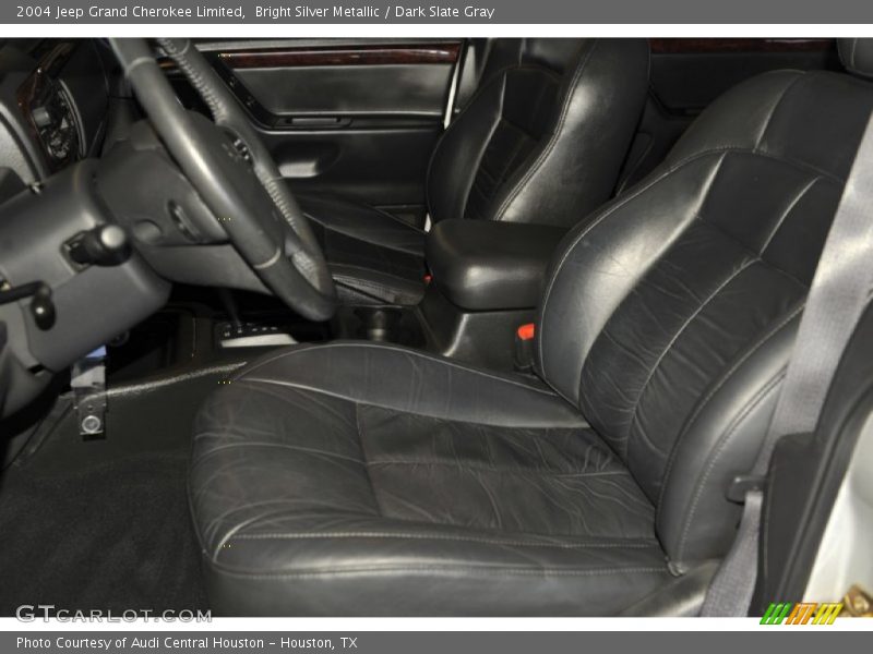 Bright Silver Metallic / Dark Slate Gray 2004 Jeep Grand Cherokee Limited