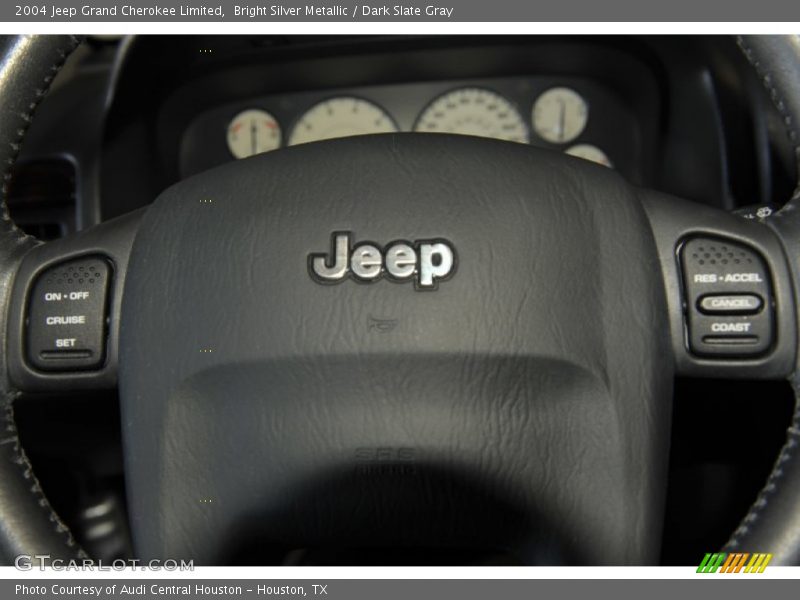 Bright Silver Metallic / Dark Slate Gray 2004 Jeep Grand Cherokee Limited