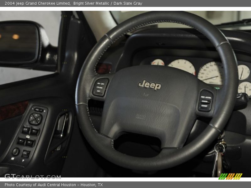 Bright Silver Metallic / Dark Slate Gray 2004 Jeep Grand Cherokee Limited