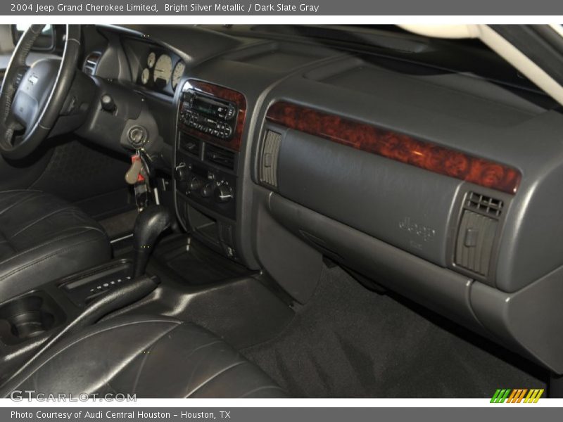 Bright Silver Metallic / Dark Slate Gray 2004 Jeep Grand Cherokee Limited