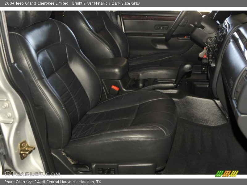 Bright Silver Metallic / Dark Slate Gray 2004 Jeep Grand Cherokee Limited