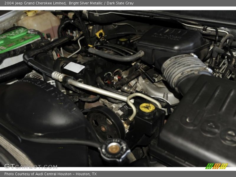 Bright Silver Metallic / Dark Slate Gray 2004 Jeep Grand Cherokee Limited
