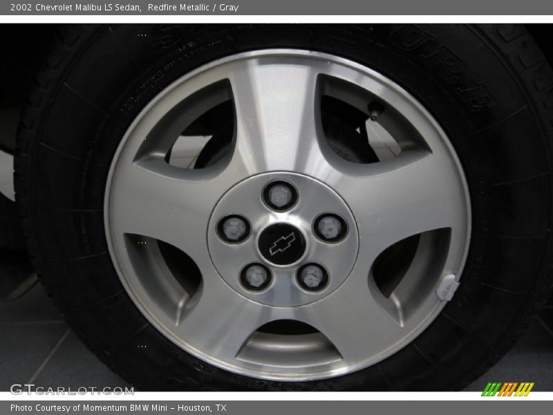 Redfire Metallic / Gray 2002 Chevrolet Malibu LS Sedan