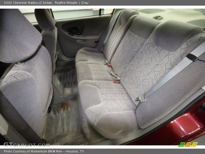 Redfire Metallic / Gray 2002 Chevrolet Malibu LS Sedan