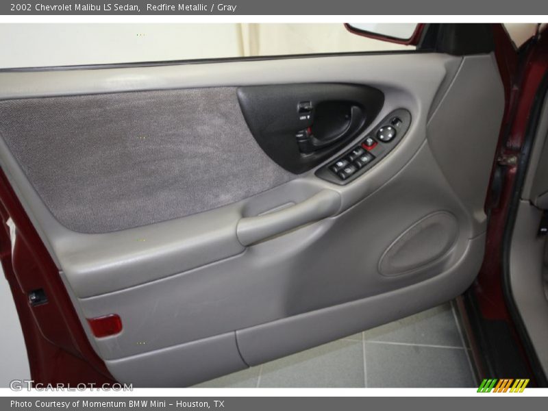 Redfire Metallic / Gray 2002 Chevrolet Malibu LS Sedan