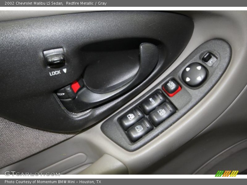 Redfire Metallic / Gray 2002 Chevrolet Malibu LS Sedan