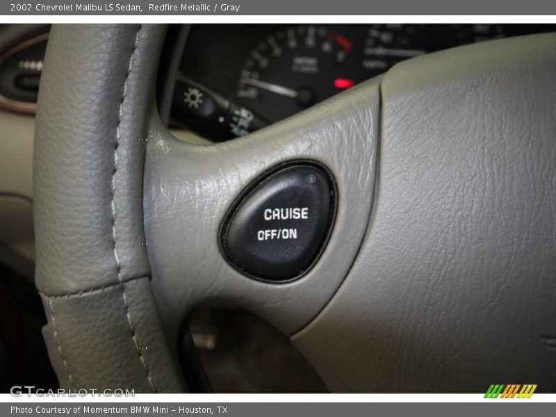 Redfire Metallic / Gray 2002 Chevrolet Malibu LS Sedan