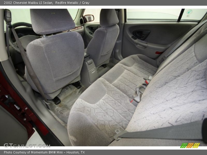 Redfire Metallic / Gray 2002 Chevrolet Malibu LS Sedan