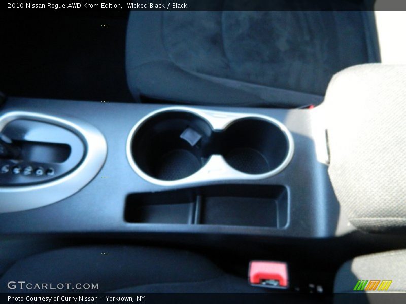 Wicked Black / Black 2010 Nissan Rogue AWD Krom Edition