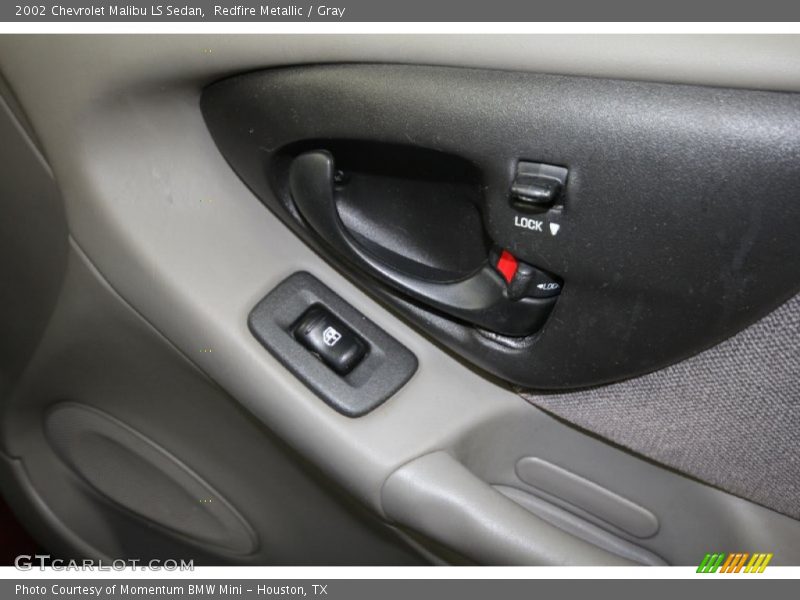 Redfire Metallic / Gray 2002 Chevrolet Malibu LS Sedan