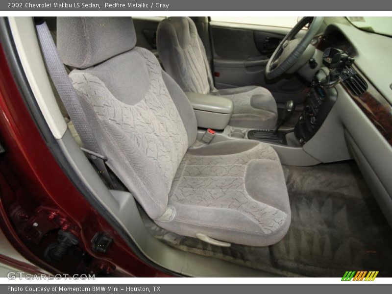 Redfire Metallic / Gray 2002 Chevrolet Malibu LS Sedan