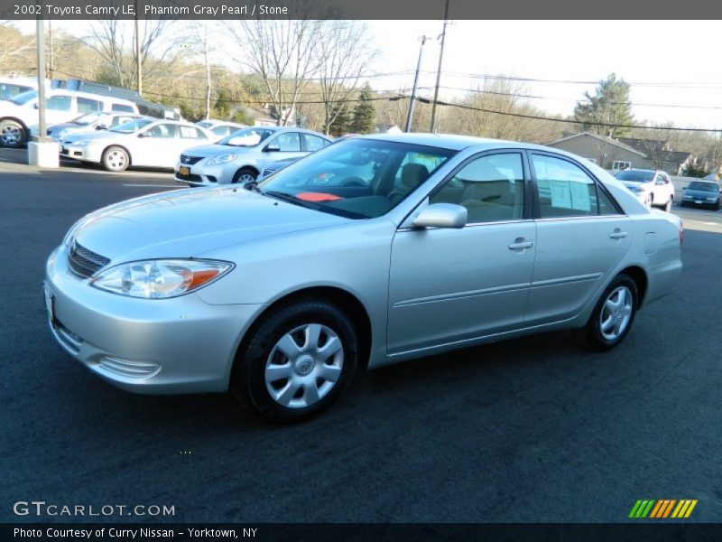 Phantom Gray Pearl / Stone 2002 Toyota Camry LE