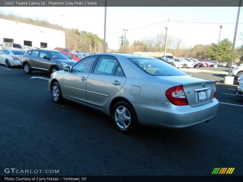 Phantom Gray Pearl / Stone 2002 Toyota Camry LE