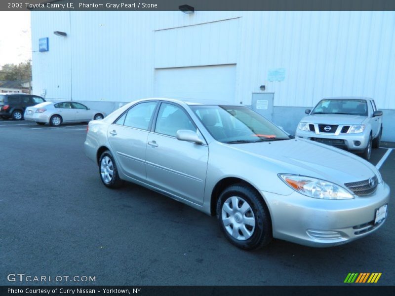 Phantom Gray Pearl / Stone 2002 Toyota Camry LE