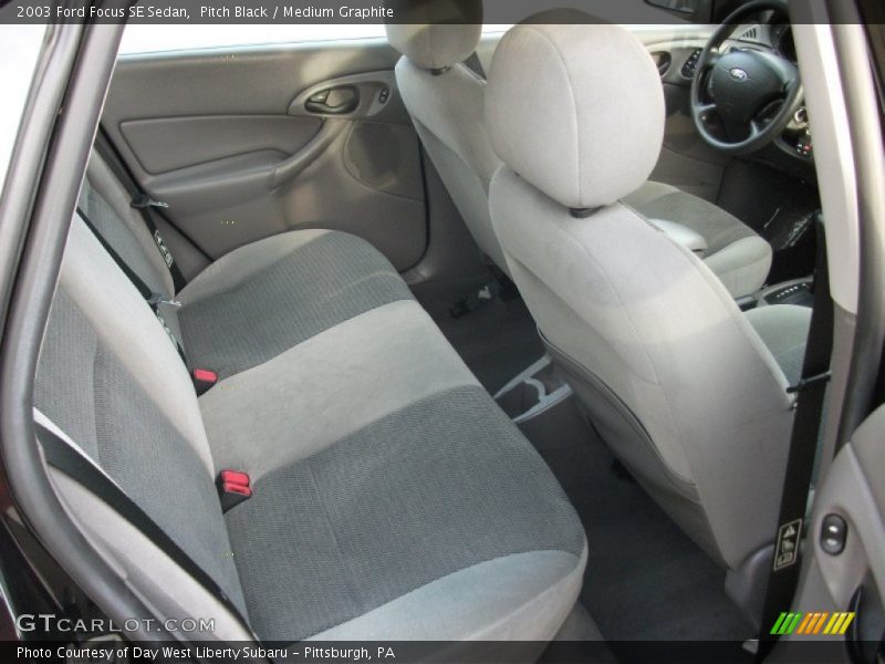 Pitch Black / Medium Graphite 2003 Ford Focus SE Sedan