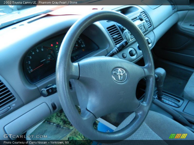 Phantom Gray Pearl / Stone 2002 Toyota Camry LE