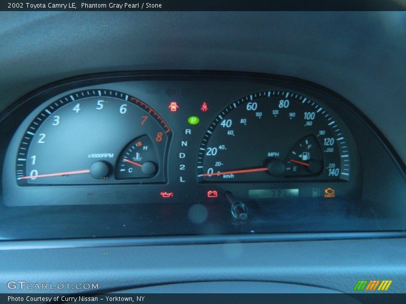 Phantom Gray Pearl / Stone 2002 Toyota Camry LE