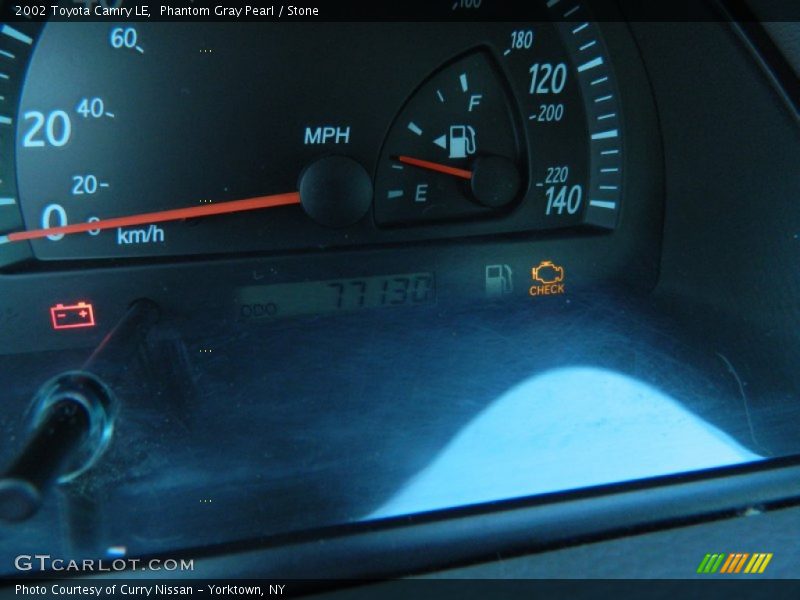 Phantom Gray Pearl / Stone 2002 Toyota Camry LE