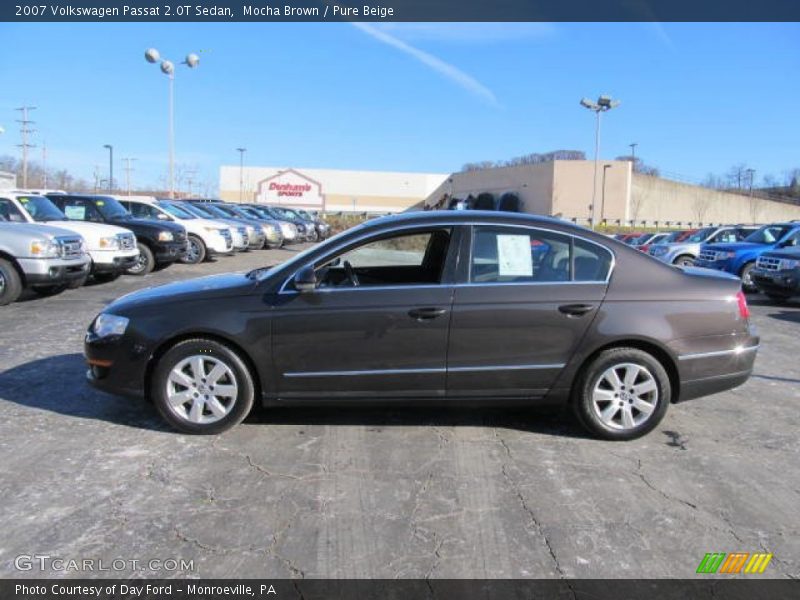 Mocha Brown / Pure Beige 2007 Volkswagen Passat 2.0T Sedan