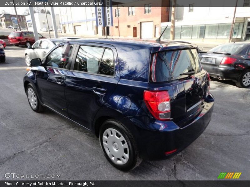 Nautical Blue Metallic / Charcoal Gray 2008 Scion xD