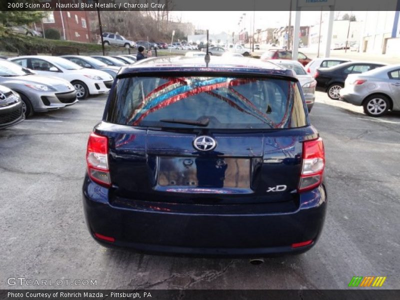 Nautical Blue Metallic / Charcoal Gray 2008 Scion xD