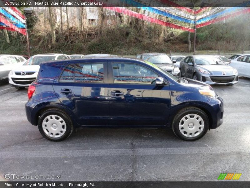 Nautical Blue Metallic / Charcoal Gray 2008 Scion xD