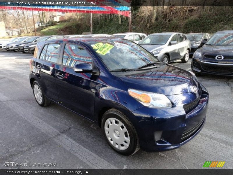 Nautical Blue Metallic / Charcoal Gray 2008 Scion xD