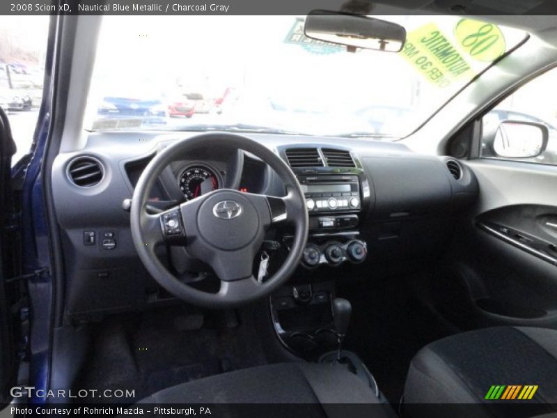 Nautical Blue Metallic / Charcoal Gray 2008 Scion xD